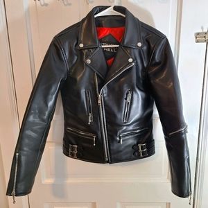 Straight To Hell Vegan Leather Jacket